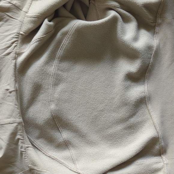 Lululemon Scuba Full-Zip Cropped Hoodie- Mojave Tan Size 6 - Picture 10 of 12